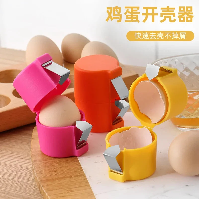 Egg Shell Opener and Separator