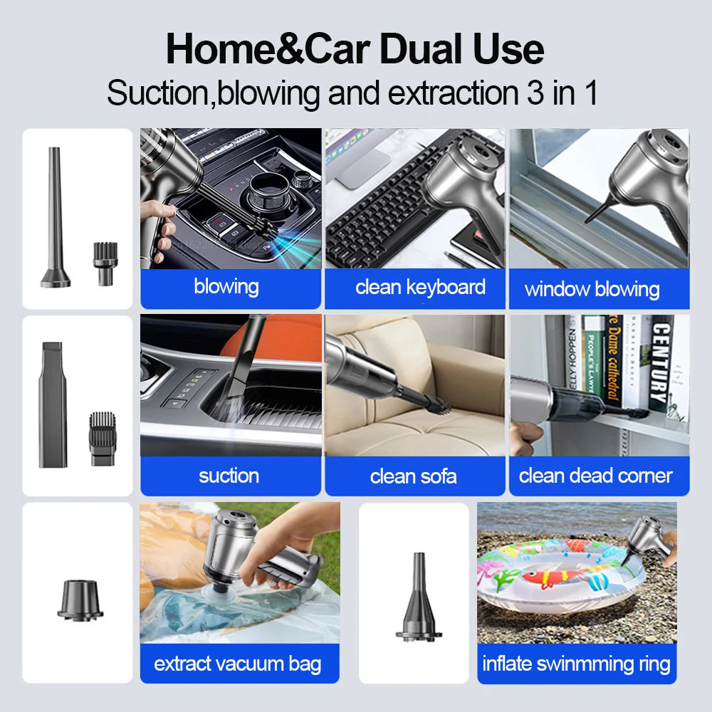 Wireless Car Vacuum Cleaner